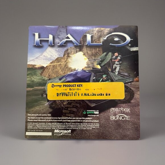 Halo: Combat Evolved (Windows PC, CD-ROM, 2003) w/ Product Key, Slipcase - Picture 3 of 8
